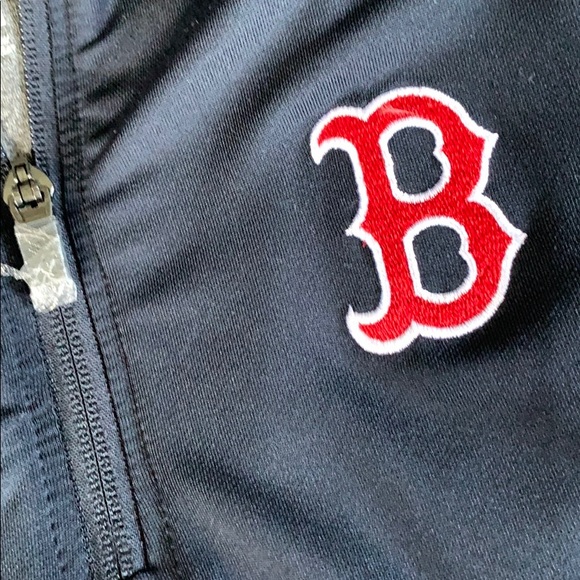⚾️ NWT RED SOX 3/4 zip - Picture 5 of 9